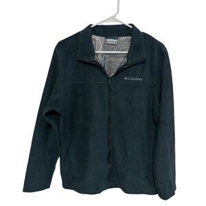 Women's Columbia Dark Green OmniHeat Fleece Jacket.  Size S